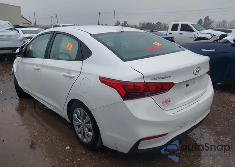 2019 Hyundai Accent Se z USA, uszkodzony, nr VIN 3KPC24A32KE051193